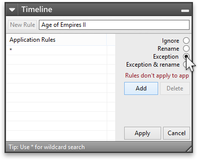 Add Exception rule for Age of Empires II
