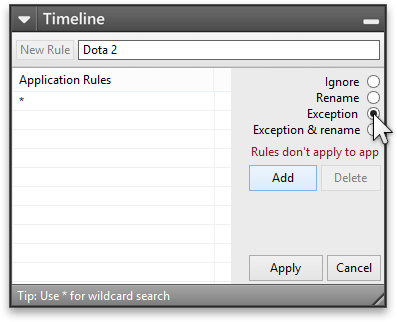 Add Exception rule for Dota 2
